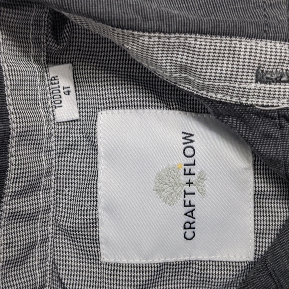 4T Craft and Flow Boys Button Down Shirt - Picture 2 of 2